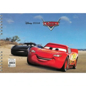 CARS 37555 17X24 SPİRALLİ RESİM DEFTERİ 15YP.