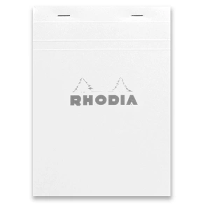 RHODIA DOT 148x210mm A-5 KARELİ DEFTER BEYAZ KAPAK 80 YP.