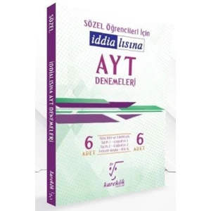 KAREKÖK AYT SÖZEL 6LI DENEMELERİ