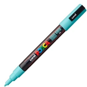 UNİ POSCA SU BAZLI POSTER MARKER 0.9-1.3 SU YEŞİLİ PC-3M