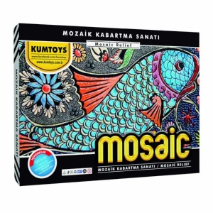 KUMTOYS 051127 JEL MOZAİK KABARTMA BÜYÜK 30X40