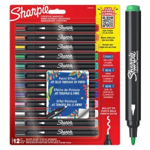 SHARPİE 2201070 CREATIVE AKRİLİK MARKER YUVARLAK UÇ SET 12Lİ