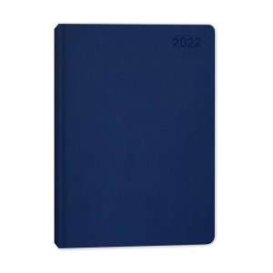 KESKİN 14X20 GÜNLÜK SUNİ DERİ AJANDA LACİVERT