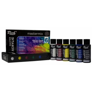 RİCH MASTER MİX AKRİLİK SET 60 CC 6LI 060-11406