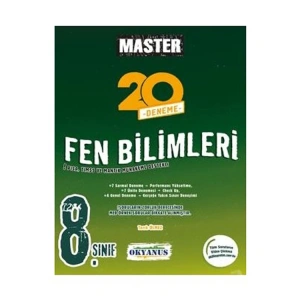 OKYANUS 8.SINIF MASTER FEN BİLİMLERİ 20Lİ DENEME