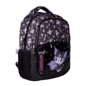TMN 591644 KUROMİ GÖRSELLİ OKUL SIRT ÇANTASI 2734 LİLA SİYAH