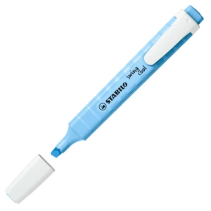 STABILO SWING COOL PASTEL FOSFORLU KALEM ESİNTİLİ MAVİ 275/112-8