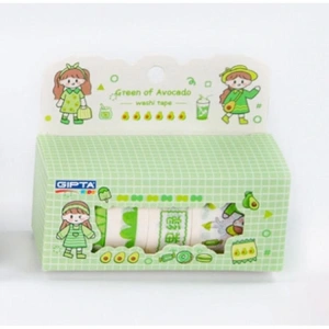 GIPTA K8914 SWEET RENKLİ KAĞIT BANT 4LÜ KUTULU - 1.5MMx2M / 3MMx2M