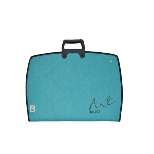 ABKA ART COLLEGE PROJE ÇANTASI 28X38 TURKUAZ