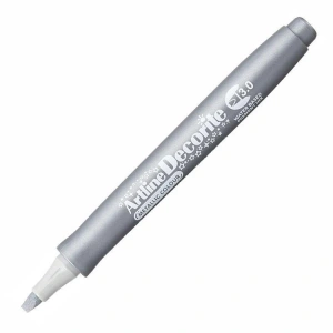 ARTLINE EDFM-3 DECORITE 3.0mm KESİK UÇ MARKER METALİK SILVER