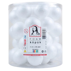 MONALİSA  4 CM KÖPÜK TOP KP-04