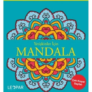 YETİŞKİNLER İÇİN MANDALA - MAVİ