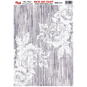 RİCH 8609 PİRİNÇ DEKOPAJ KAĞIDI