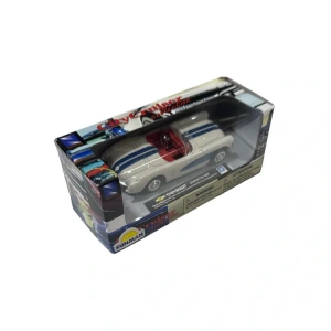 SUNMAN 48524B CITY CRUISER COLLECTION CHEVROLET CORVETTE 1957 1:43 DIE-CAST METAL ARABA KUTULU 5+  -TEKLİ