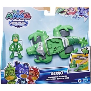 HASBRO F5204/F5342  PJ MASKELİLER ANIMAL POWER FİGÜR VE HAYVAN SÜRÜCÜSÜ GEKKO