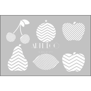 ARTDECO STENCİL A4  MEYVELER 211