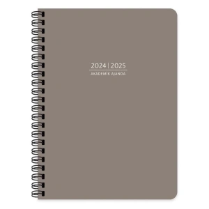 KESKİN 16X23 SPİRALLİ SERT KAPAK AKADEMİK AJANDA - VENGE 830232-99
