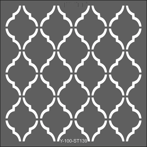 ARTDECO STENCİL 30X30CM FAS BORDÜR 139