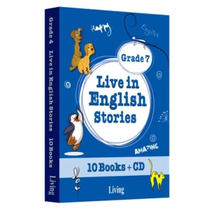LİVE İN ENGLİSH STORİES GRADE 7 - 10 BOOKS-CD