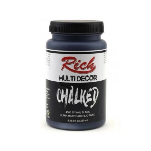 RİCH MDC-250-4580 MULTİ DECOR CHALKED 250 CC SİYAH