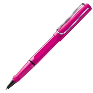 LAMY SAFARİ 313 P ROLLER KALEM METAL KLİPS PEMBE