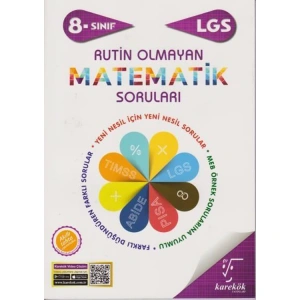 KAREKÖK 8.SINIF LGS RUTİN OLMAYAN MATEMATİK SORU BANKASI