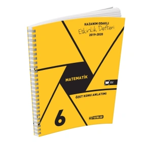 HIZ 6. SINIF MATEMATİK ÖZET KONU ANLATIMLI ETKİNLİK DEFTERİ