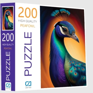 CA GAMES 200-6018 TAVUS KUŞU 200 PARÇA PUZZLE
