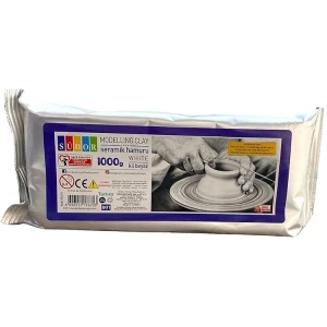 SÜDOR KİL263 SERAMİK KİL HAMURU BEYAZ 1000 GR.