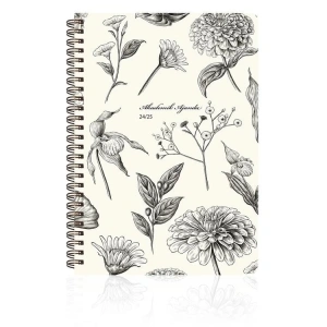 VICTORIAS JOURNALS 1811 SPİRALLİ A5 2024-2025  AKADEMİK AJANDA