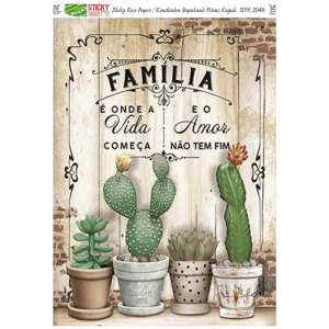 RİCH STK2046 KENDİNDEN YAPIŞKANLI STİCKY PİRİNÇ KAĞIDI