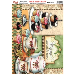 RİCH 8453 PİRİNÇ DEKOPAJ KAĞIDI