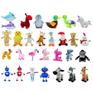 HALLEY PELUŞ PL63045 HAYVANLAR 20 CM. - TEKLİ (ASORTİ)