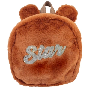 DOLPHIN PB-759-C KAHVE PELUŞ SIRT ÇANTASI