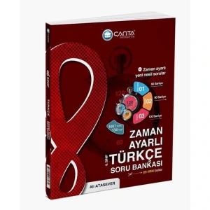 ÇANTA 8. SINIF TÜRKÇE ZAMAN AYARLI KAZANIM SORU BANKASI
