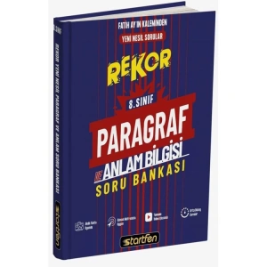 STARTFEN 8. SINIF PARAGRAF VE ANLAM BİLGİSİ