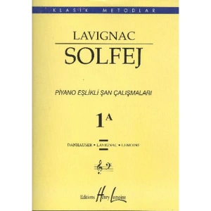 LAVIGNAC SOLFEJ 1 A-BÜYÜK BOY