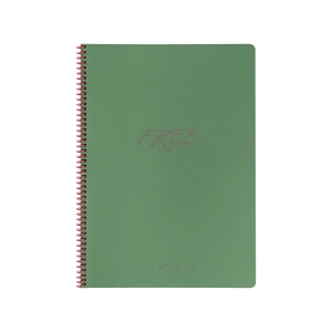 KESKİN FREE PLATİNUM PP KAPAK SPİRALLİ DEFTER A4 60 YP. ÇİZGİLİ