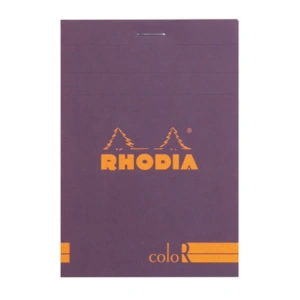 RHODIA RS12970 85x120mm ÇİZGİLİ BLOKNOT PURPLE KAPAK 70 YP.