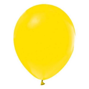 KİKA JOY BASKISIZ SARI BALON 100LÜ 12 İNCH