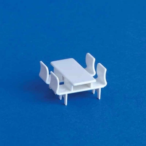 ESHEL MAKET RESTORAN TİPİ KOLTUK SETİ 1/75 1 Lİ