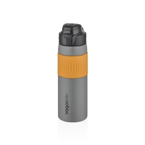 VAGONLİFE KİLİTLİ ÇELİK MATARA 031 580ML GREY