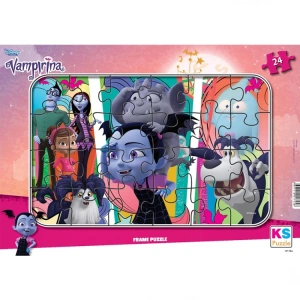 KS GAMES T694 DISNEY VAMPIRINA FRAME YAPBOZ/PUZZLE 24 PARÇA  3+