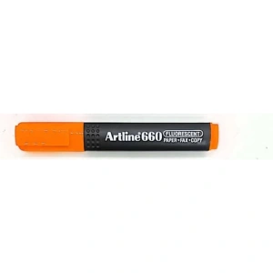 ARTLINE EK- 660 KESİK UÇ 1.0-4.0mm  HIGHLIGHTER FOSFORLU KALEM FLORESAN ORANGE