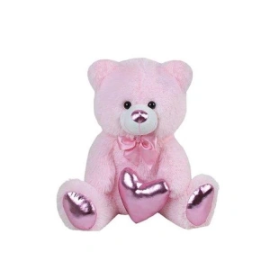 HALLEY PELUŞ PL62500 PARLAK KALPLİ AYI 30 CM.