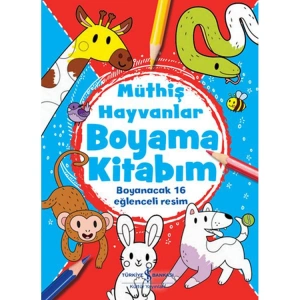 MÜTHİŞ HAYVANLAR - BOYAMA KİTABIM