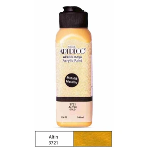 ARTDECO AKRİLİK BOYA 140 ML. METALİK ALTIN