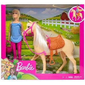 MATTEL FXH13 BARBIE VE GÜZEL ATI OYUN SETİ