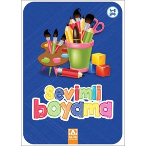 SEVİMLİ BOYAMA - LACİVERT 4-5 YAŞ