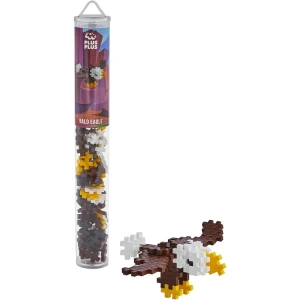 PLUS-PLUS 4273 BALD EAGLE MİNİ MİX BLOK PUZZLE YAPI SETİ 100 PARÇA TÜP